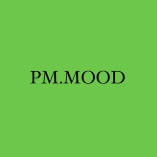 Логотип телеграм канала @pmmoodd — PM.mood