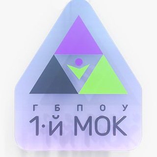 Логотип телеграм канала @pmokofficial — 1-й МОК