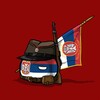 Логотип телеграм канала @po_serbski — По-Сербски