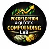 Logo of telegram channel pocketoptionquotexcomp — POCKET OPTION AND QUOTEX COMPOUNDING LAB