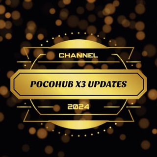 Logo of telegram channel pocohub_x3en — POCOHUB_X3EN