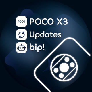Logo of telegram channel pocox3_updates — POCO X3 | ROMs & Updates
