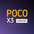 Logo saluran telegram pocox3_official — POCO X3 / NFC | UPDATES