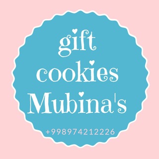 Telegram kanalining logotibi podarok_mubiyn — Mubina's gift cookies 🍰