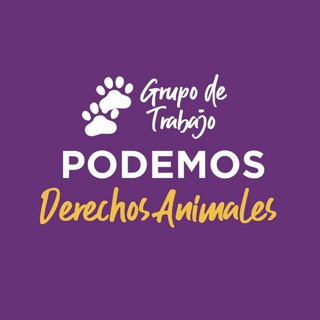 Logotipo del canal de telegramas podemosanimalistaestatal - Podemos Derechos Animales CANAL