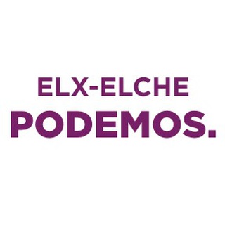 Logo of telegram channel podemoselx — PODEMOS Elx