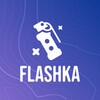 Логотип телеграм канала @podflashku — fLASHKA