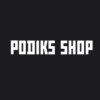 Логотип телеграм канала @podiksshop — PODIKS SHOP