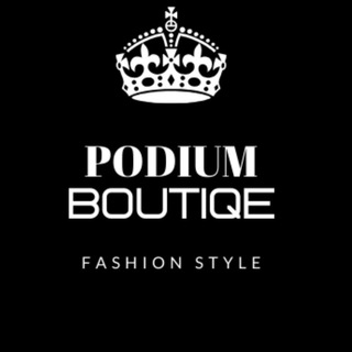 Логотип телеграм канала @podium_boutiqueua — ⚜️𝐏𝐎𝐃𝐈𝐔𝐌 𝐁𝐎𝐔𝐓𝐈𝐐𝐔𝐄⚜️