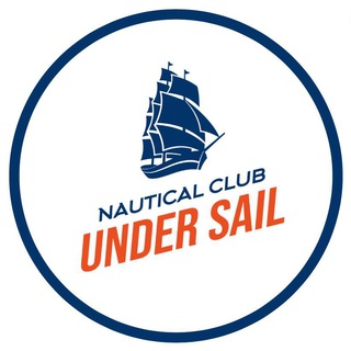Логотип телеграм канала @podparusamiclub — Nautical club "UNDER SAIL"