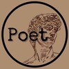 Логотип телеграм канала @poetics_tg — poetics | цитаты и литература