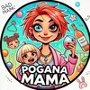 Логотип телеграм канала @poganamama — Погана мама