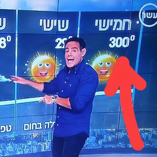 Логотип телеграм канала @pogodail — Погода в Израиле 🇮🇱 [PG-18]