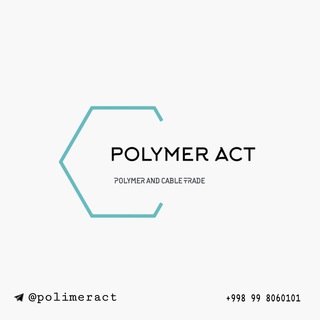 Telegram kanalining logotibi poiymeract — POLYMER ACT