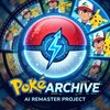 Логотип телеграм канала @pokemonarchive — PokeArchive - AI Remaster Project - Russian