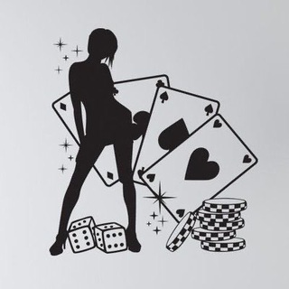 Логотип телеграм канала @pokerlandy — Покер, леди и вино