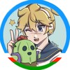 Логотип телеграм канала @polenoart — полено