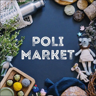 Логотип телеграм канала @polimarket — POLIMARKET