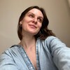 Логотип телеграм канала @polina_makescontent — полина делает контент