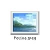 Логотип телеграм канала @polinadjpeg — p.jpeg