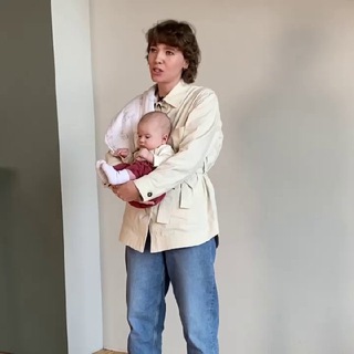 Telegram channel Polina for baby logo