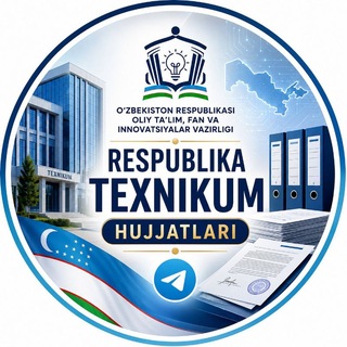Telegram kanalining logotibi politexnikum_hujjatlari — 🇺🇿Respublika kasbiy ta'lim muassasalari ustozlar (Расмий)