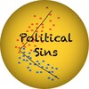 Логотип телеграм канала @politicalsins — Political sins