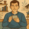Логотип телеграм -каналу politolog_bez_kravatky — Політолог без краватки