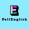 Логотип телеграм канала @pollenglishhere — Poll English