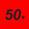 Логотип телеграм канала @polstaihvost — 50 с хвостиком
