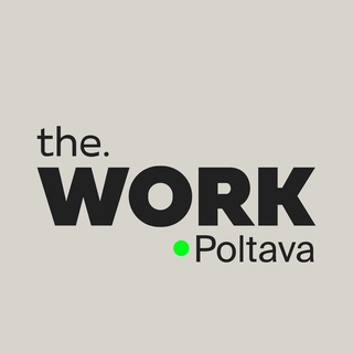 Логотип телеграм -каналу poltava_job — The.Work: Полтава - Робота, Вакансії, Стажування