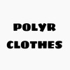 Логотип телеграм канала @polyrclothes — POLYR CLOTHES
