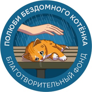 Telegram channel Полюби бездомного котёнка logo