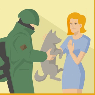 Логотип телеграм канала @pomohvcem — Помощь животным мобилизованных