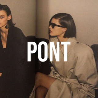 Логотип телеграм канала @pont_brands — PONT [байер-сервис]