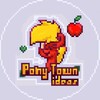 Логотип телеграм канала @pony_town_1550 — 🍎 Pony town | Идеи для скинов 🧇