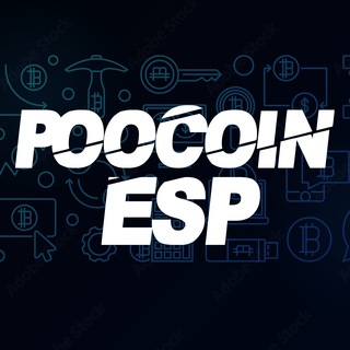 Logotipo del canal de telegramas poocoines - PooCoin ESP