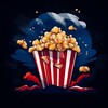 Логотип телеграм канала @popcorn_frames — Кадры и Попкорн