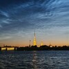 Логотип телеграм канала @popeterburgu — По Петербургу с любовью | гид Евгения