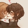 Логотип телеграм канала @popi_nya — хорни Попи
