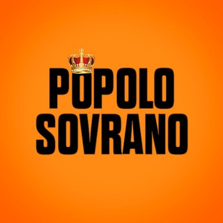 Logo del canale telegramma popolosovranoh - Popolo Sovrano 👑