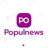 Логотип телеграм канала @populnews — Мировые новости поп-культуры
