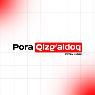 Telegram kanalining logotibi poraqizgaldoq — PoraQizg'aldoq