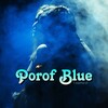 Логотип телеграм канала @porof — Porof blue