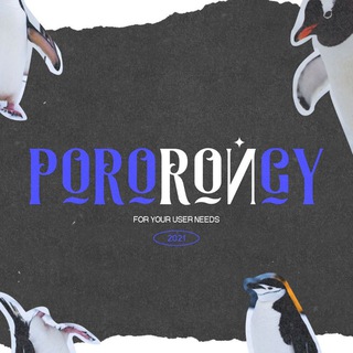 Logo saluran telegram pororongy — pororongy! Cek pinned