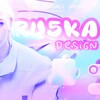 Логотип телеграм канала @porshesu — RUC5KA DESIGN.