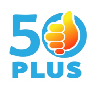 Логотип телеграм -каналу portal_50plus — 50Plus