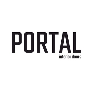 Логотип телеграм канала @portaldverei — PORTAL магазин дверей