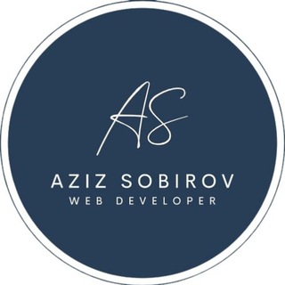 Telegram kanalining logotibi portfolio_azizsobirov — Aziz Sobirov