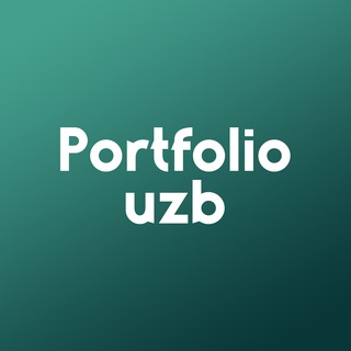 Telegram kanalining logotibi portfolio_uzb — PORTFOLIO UZB ☕️